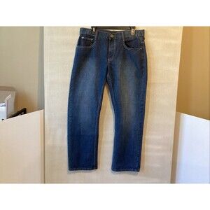 vintage loose thread quality denim men’s jeans 34/30”Y2K grunge